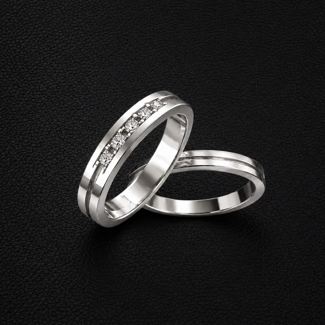 Argollas Lizana en Plata envejecida