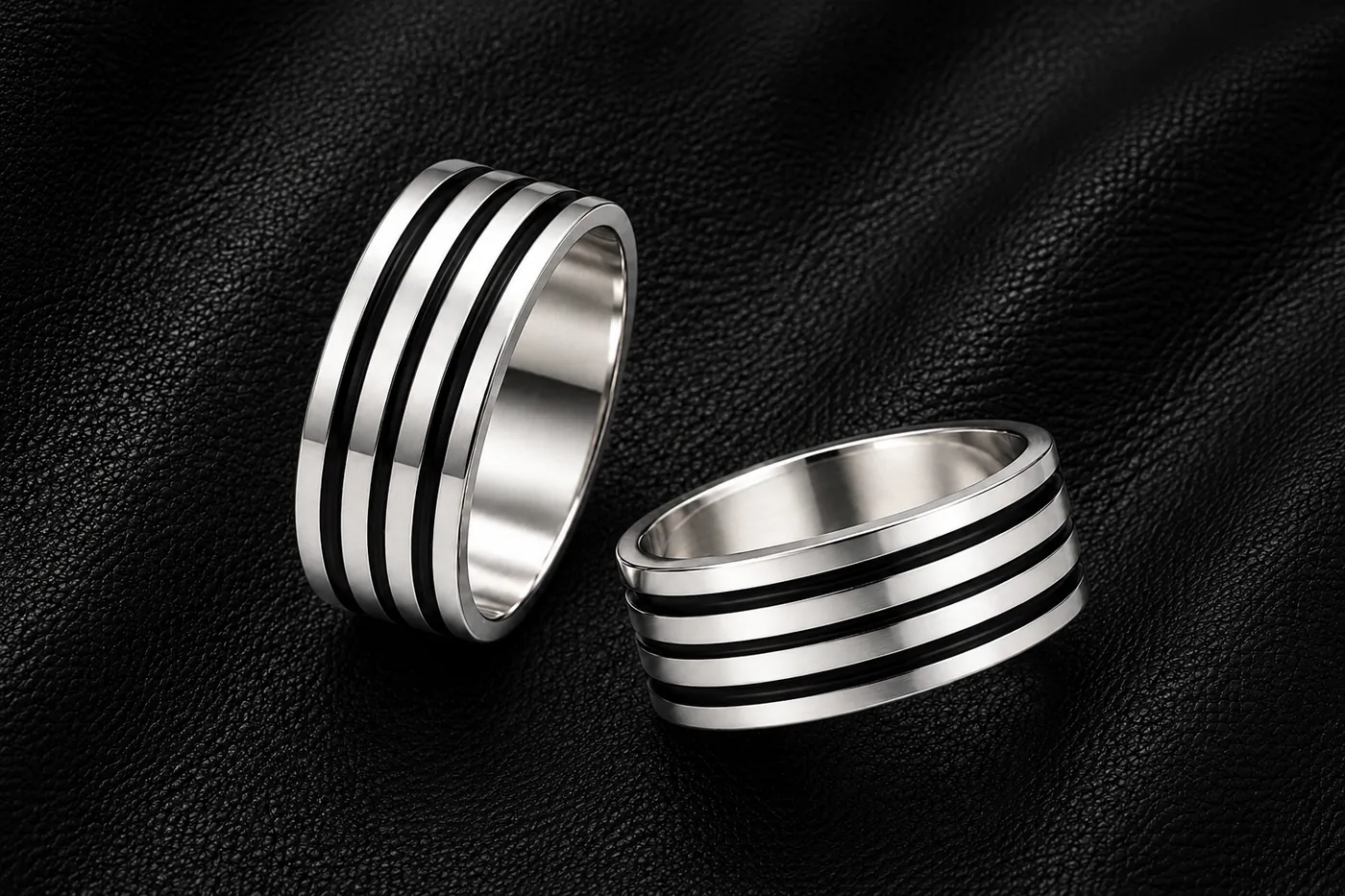 Argollas Lizana en Plata envejecida